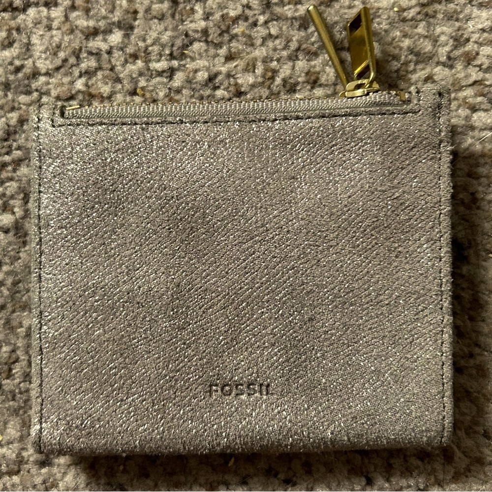 Fossil Shimmery Leather Wallet